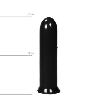 All Black Dildo 19.5 Cm Black