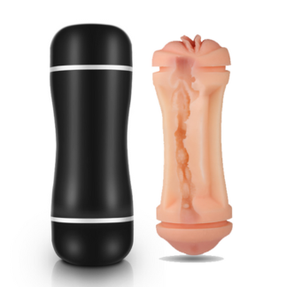 Buzzpinky Masturbation Cup 2 Ended Design Black