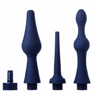 Cleanstream Universal 3 Piece Silicone Enema Attachment Set