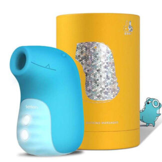 Dino Vibe Tyrannosaurus Clitoris Sucking Vibrator Blue
