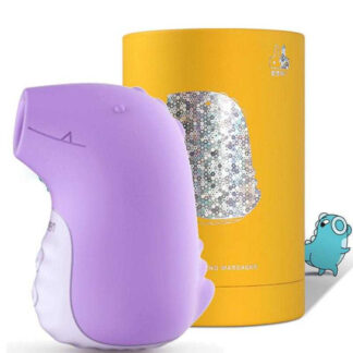 Dino Vibe Tyrannosaurus Clitoris Sucking Vibrator Purple