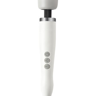 Doxy Magic Wand Sex Toy Massager Uk Plug (Colour Options) in White