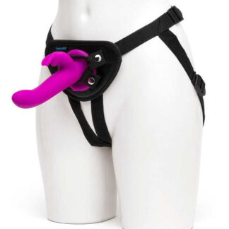 Happy Rabbit Strap On Harness Set - Purple