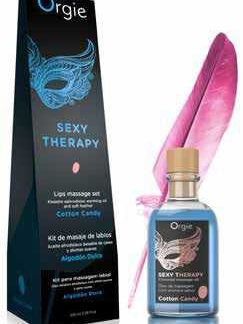 Orgie Lips Massage Kit Cotton Candy