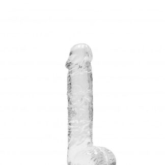Realistic Dildo With Balls - 6"/ 15 Cm