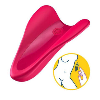 Satisfyer High Fly Finger Vibe Red