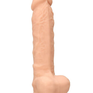 Silicone Dildo With Balls - 9''/ 22.8 Cm