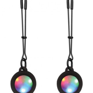 Silicone Light Up Tweezer Nipple Clamps