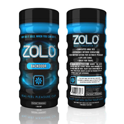 Zolo Back Door Cup Blue Os
