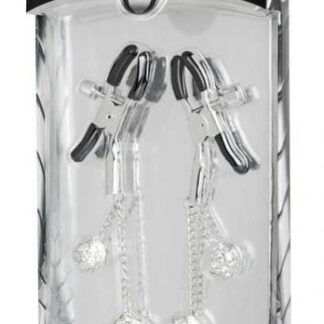 Master Series Ornament Adjustable Nipple Clamps W/ Jewel Accents