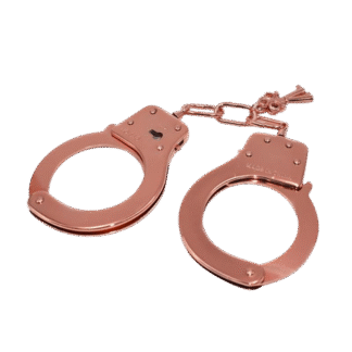 Buzzpinky Golden Lockable Cuffs