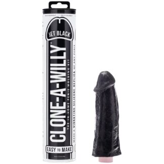 Clone-A-Willy DIY Homemade Dildo Kit Jet Black - Black