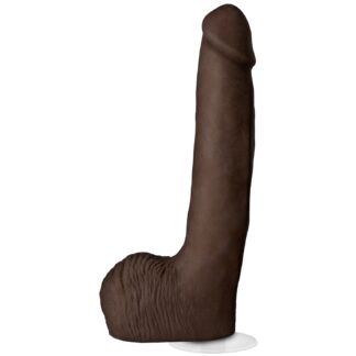 Doc Johnson Signature Cocks Rob Piper Vac-U-Lock Dildo 10.6 Inch - Brown