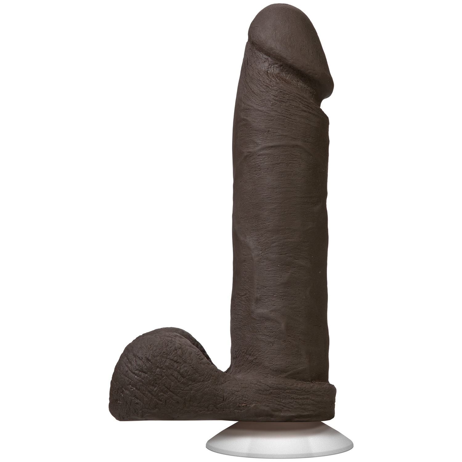 Doc Johnson The Realistic Cock UR3 Black 8.8 Inch - Black
