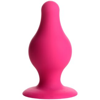 Squeeze-It Squeezable Small Butt Plug 3 Inch - Pink