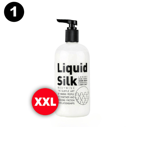 Liquid Silk Lubricant - Water-Based, Non-Sticky 500Ml/17.5Floz