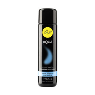 Pjur Aqua Water-Based Lubricant Personal Use For Moisturising And Non-Sticky Feel 100 Ml
