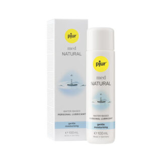 Pjur Med Natural Water-Based Personal Lubricant With Glycerin For Sensitive Skin 100 Ml