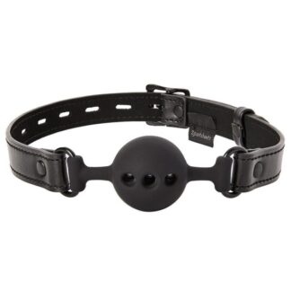 Saffron Breathable Silicone Ball Gag