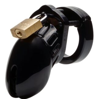 CB-6000S Male Chastity Device - Black
