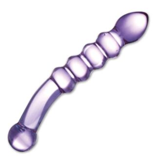 Purple Rain Glass Ribbed Tool