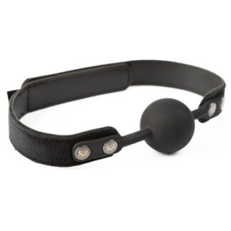 Strictly Come Quietly - Soft Strap Silicone Ball Gag