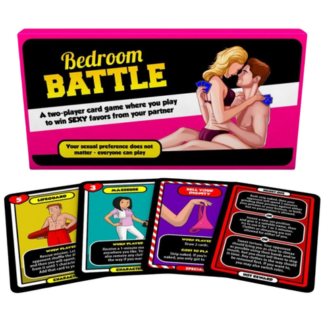 Bedroom Battle Game Card