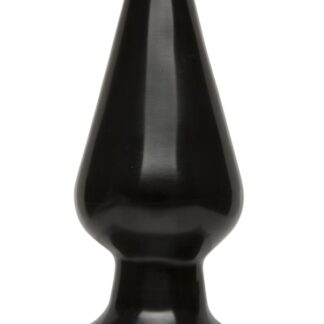 Classic Butt Plug - Smooth - Large - Black