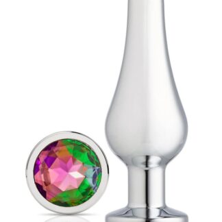 Gems Silver Chrome Tall Plug - Large