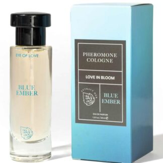 Love in Bloom Pheromone Perfume for Him - Blue Ember - 1 oz. (30 ml)