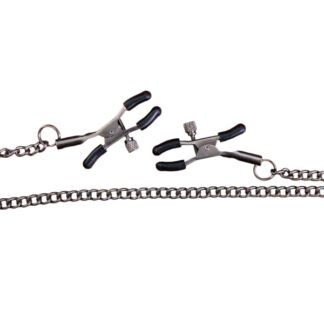 Nip and Tug - Adjustable Nipple Clamps with Chain