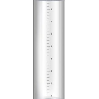 Performance Pump Clear Cylinder - 9" x 1.75"