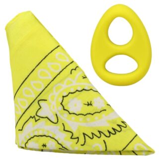 ROCK SOLID The Code - Silicone C-Ring with Bandana - Yellow