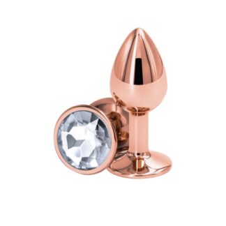 Rear Assets - Rose Gold - Small - Clear