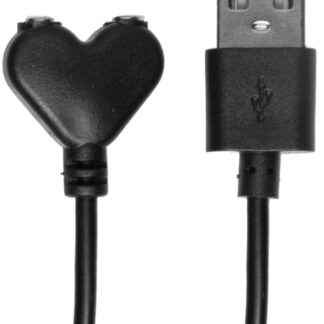 0100-55 USB Magnetic Charger Cord (Kink by Doc Johnson Power Play) - Black