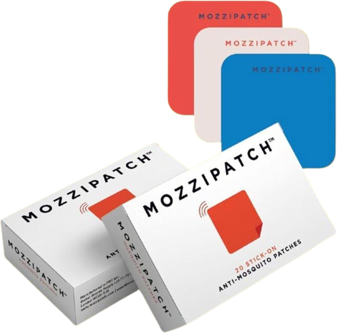 Mozzipatch 20 Stick-On Anti-Mosquito Patches 20's