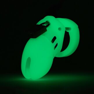 CB-X CB-6000 Glow in the Dark Chastity Cock Cage Kit - Neon