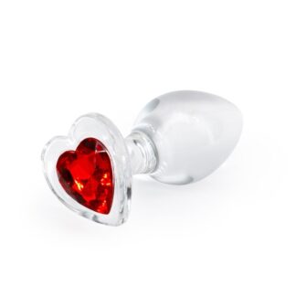 Crystal - Desires - Red Heart - Medium