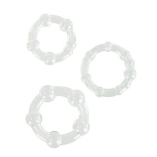 Island Cockrings 3 Pack - Clear